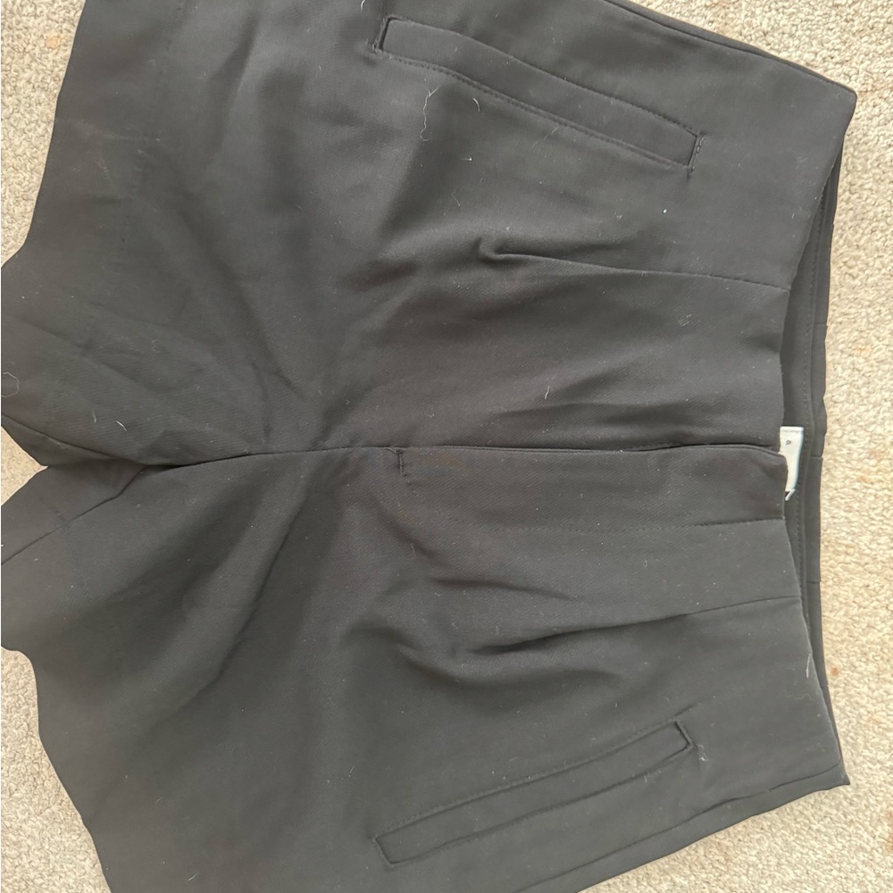 a new day Black High-Waist Tailored Shorts